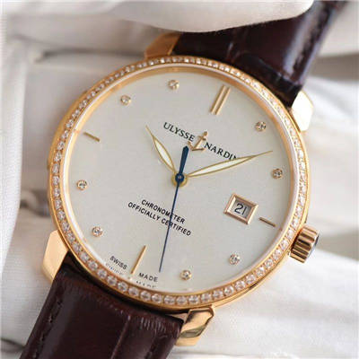   FK  雅典鎏金系列8156-111-2/92 表圈镶钻腕表