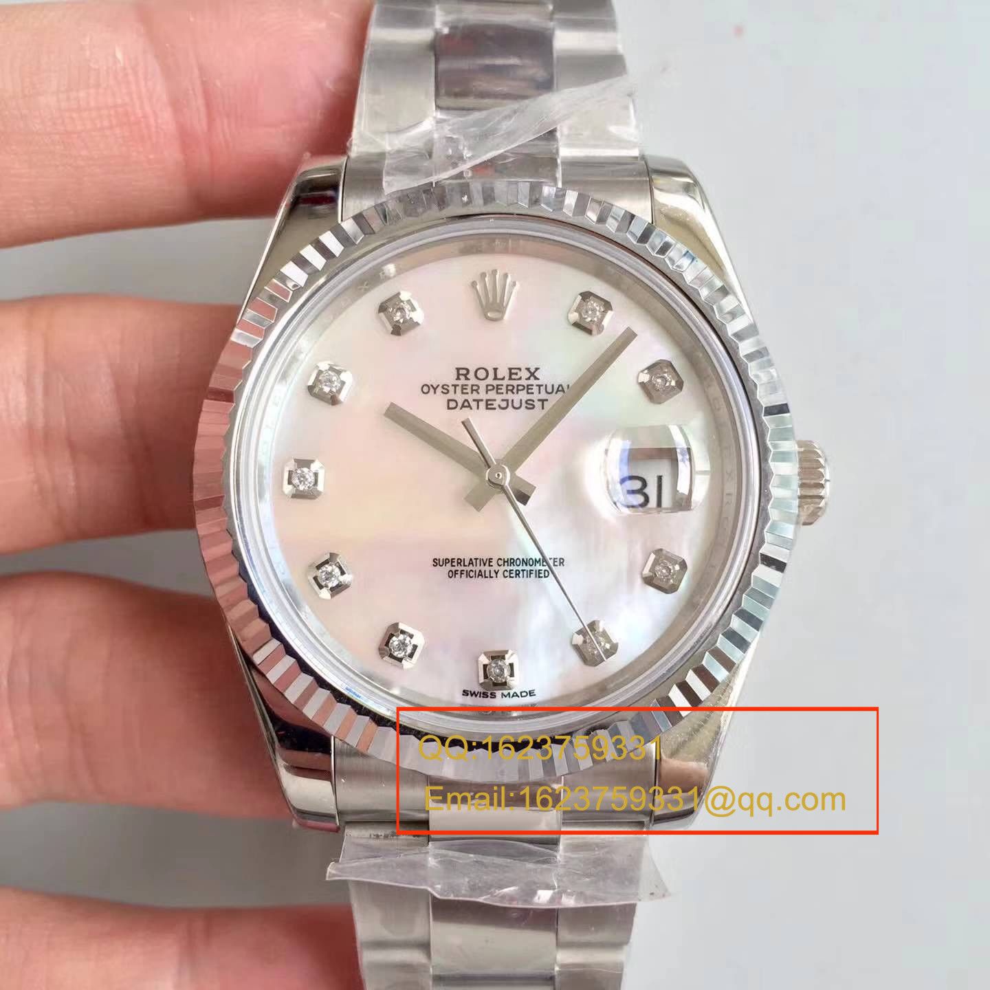   N厂劳力士日志型系列M126334-0020腕表 / RBD117