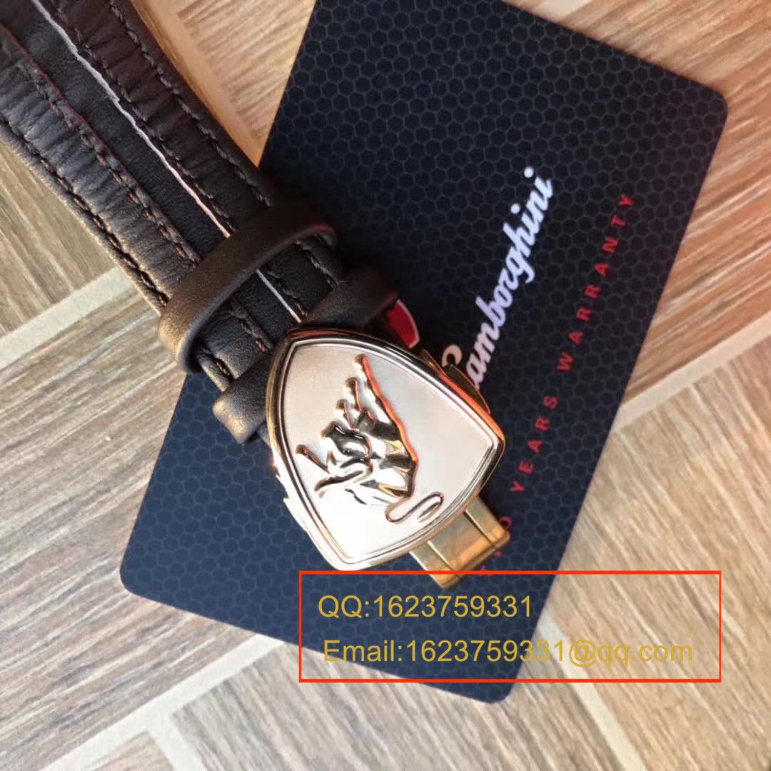   正品原单  兰博基尼 六针计时石英男表 / LB001