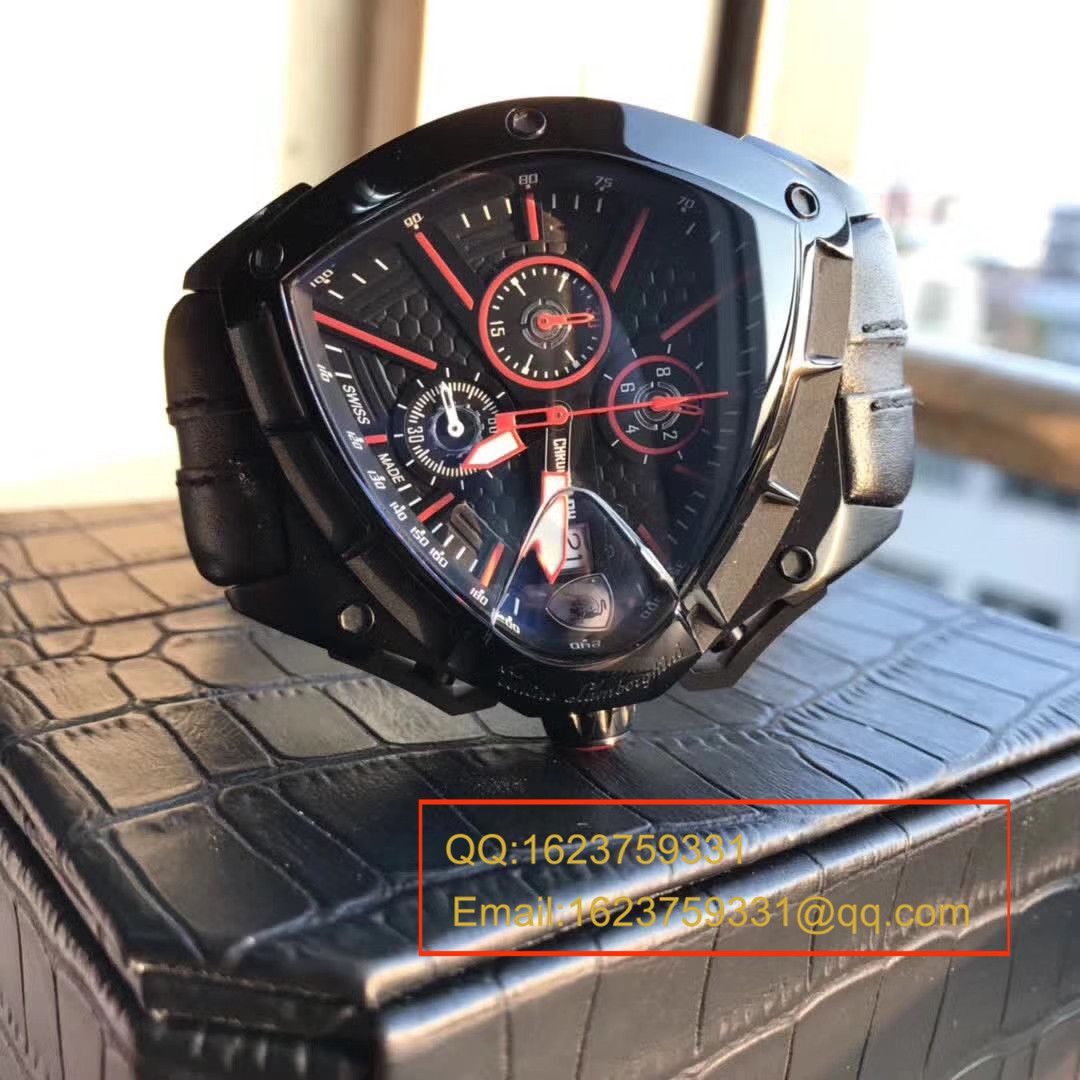   正品原单  兰博基尼 六针计时石英男表 / LB001