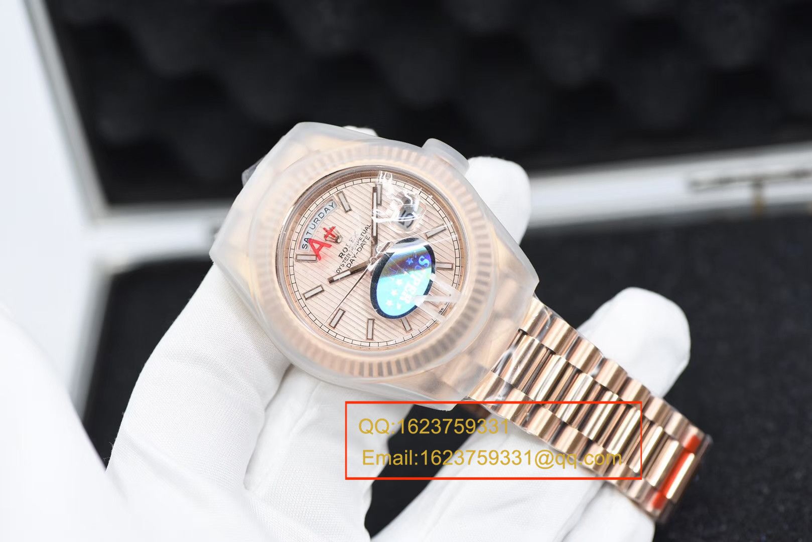 视频评测N  劳力士星期日历型Day Date系列228235-83415腕表 / RBE188