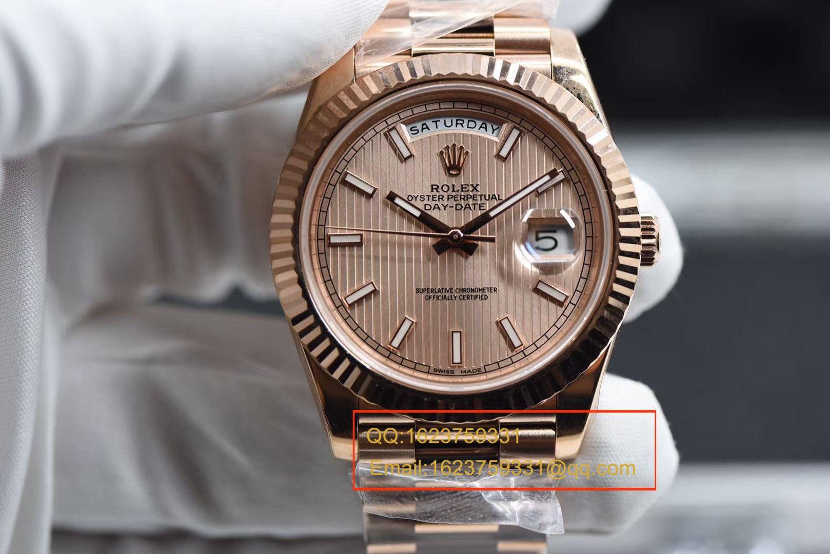 视频评测N  劳力士星期日历型Day Date系列228235-83415腕表 / RBE188