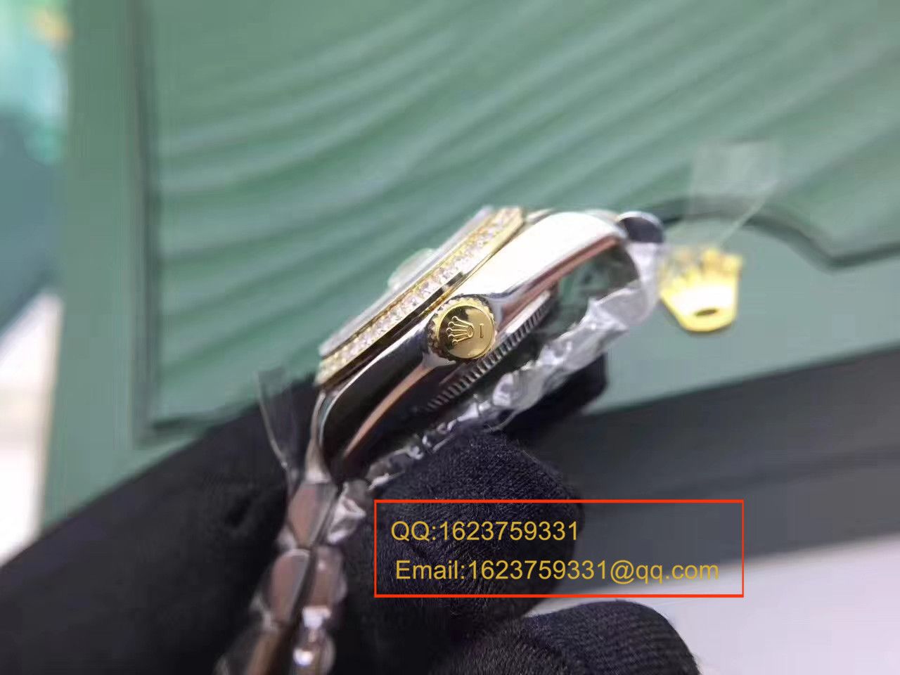   SY  劳力士女装日志型系列白面镶钻表盘女士腕表 / R151