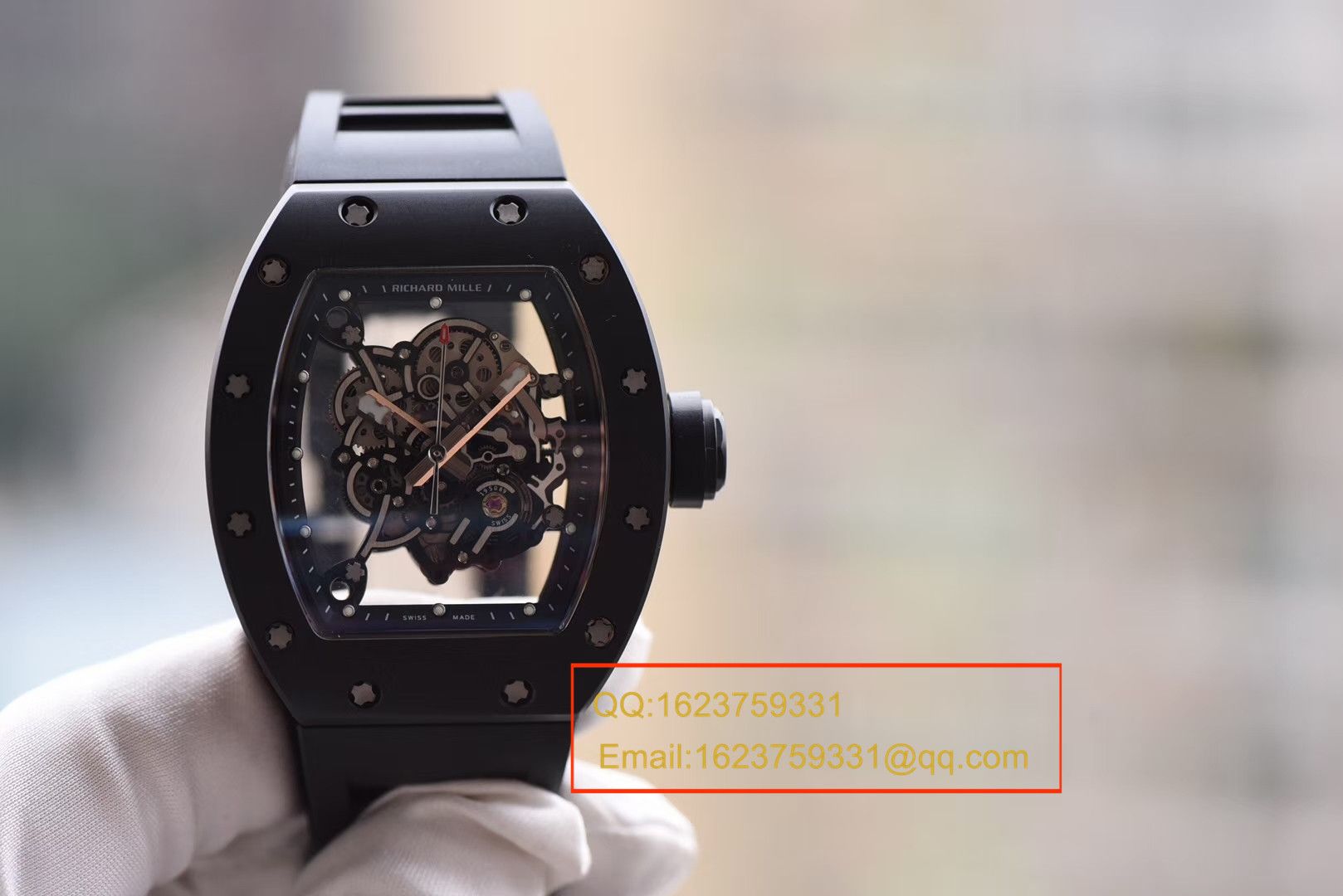   独家视频评测KV  理查德.米勒RICHARD MILLE男士系列RM 055腕表 / RM055A