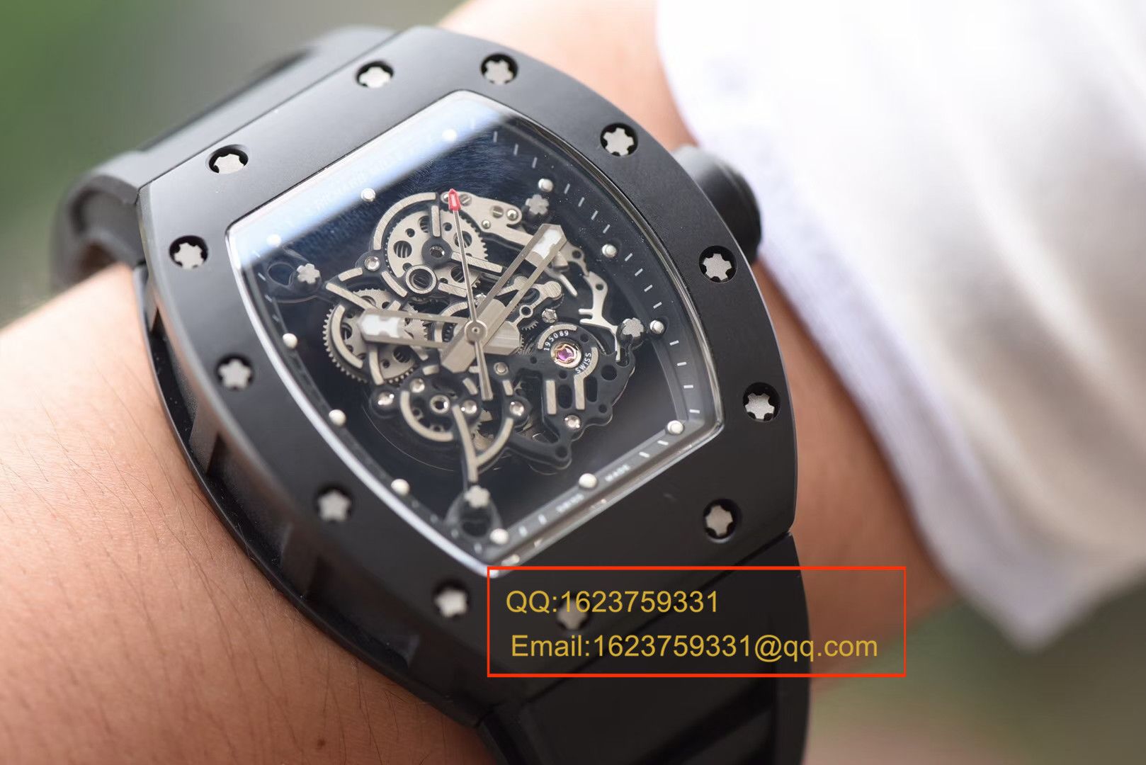   独家视频评测KV  理查德.米勒RICHARD MILLE男士系列RM 055腕表 / RM055A