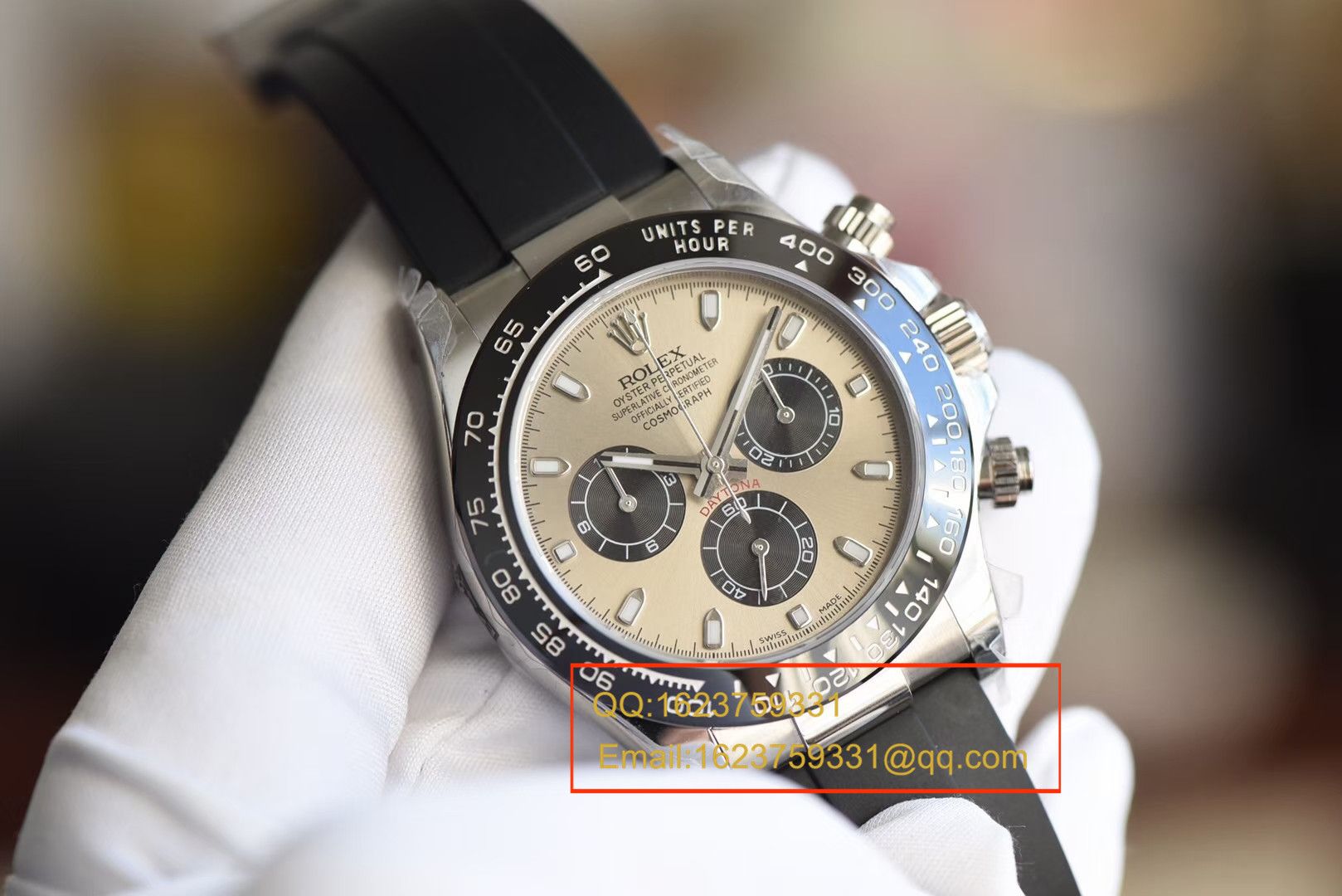    独家视频评测台湾  劳力士宇宙计型迪通拿系列M116519ln-0024腕表 / RBB191