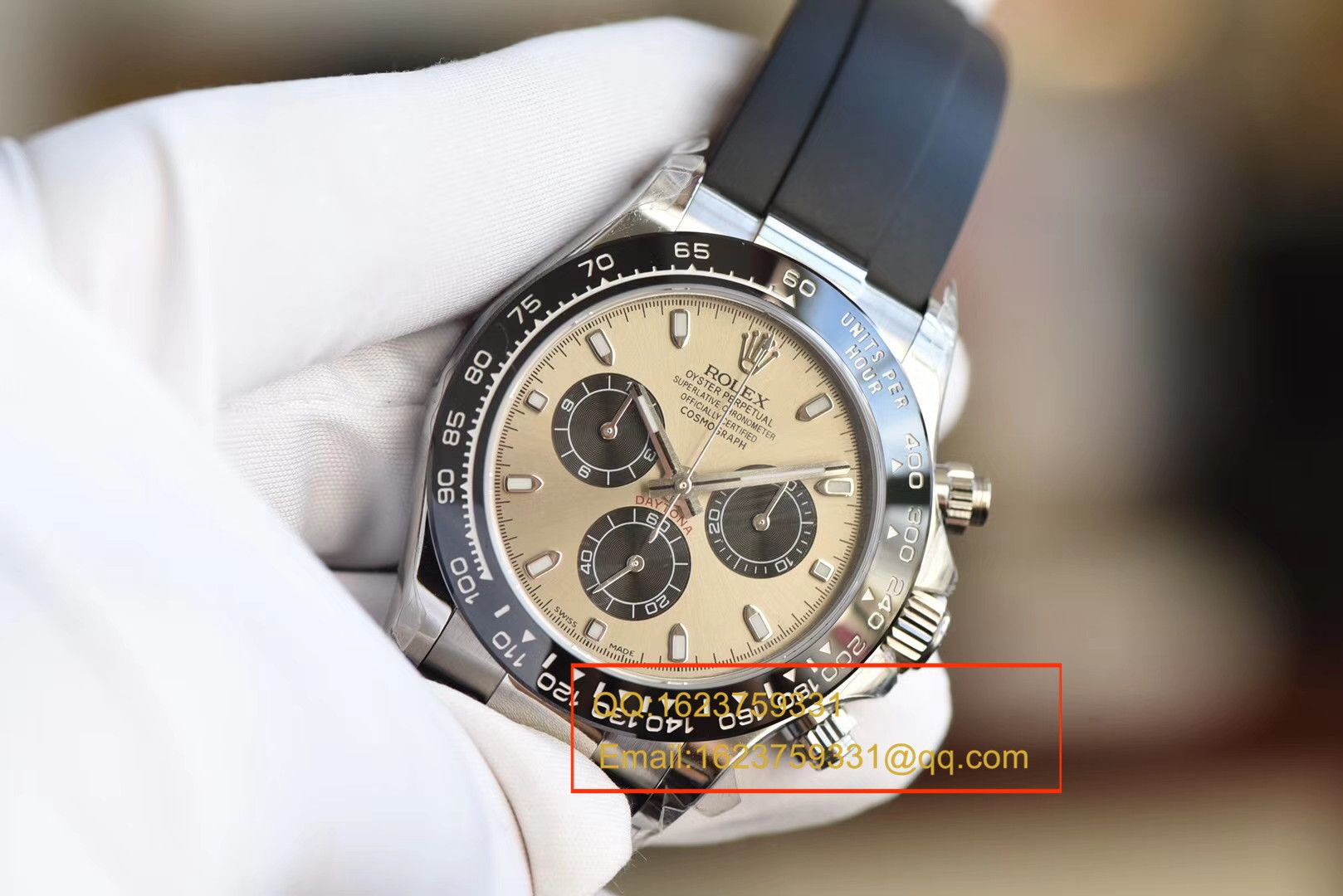    独家视频评测台湾  劳力士宇宙计型迪通拿系列M116519ln-0024腕表 / RBB191