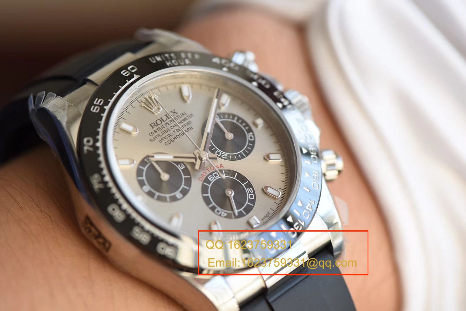    独家视频评测台湾  劳力士宇宙计型迪通拿系列M116519ln-0024腕表 / RBB191