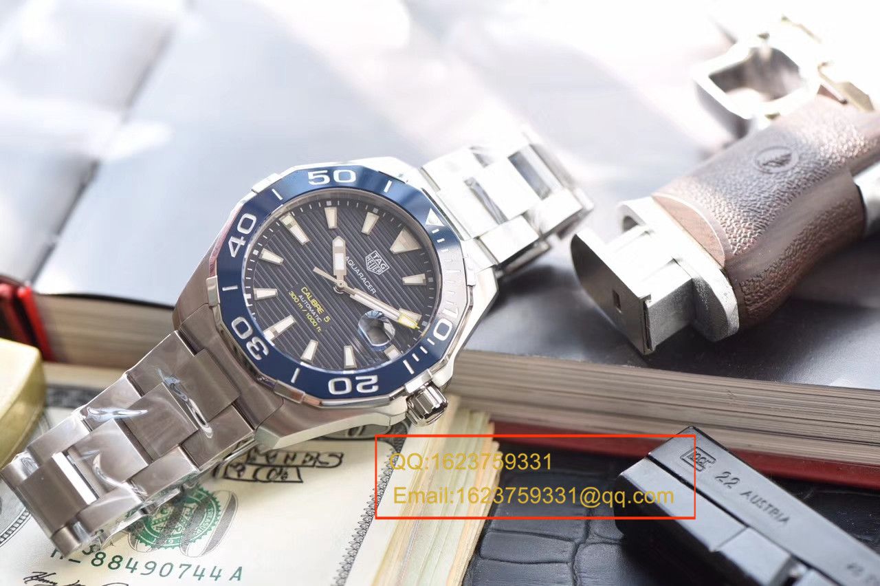 原单牛货泰格豪雅竞潜新款黑蓝双面可选 / TG053