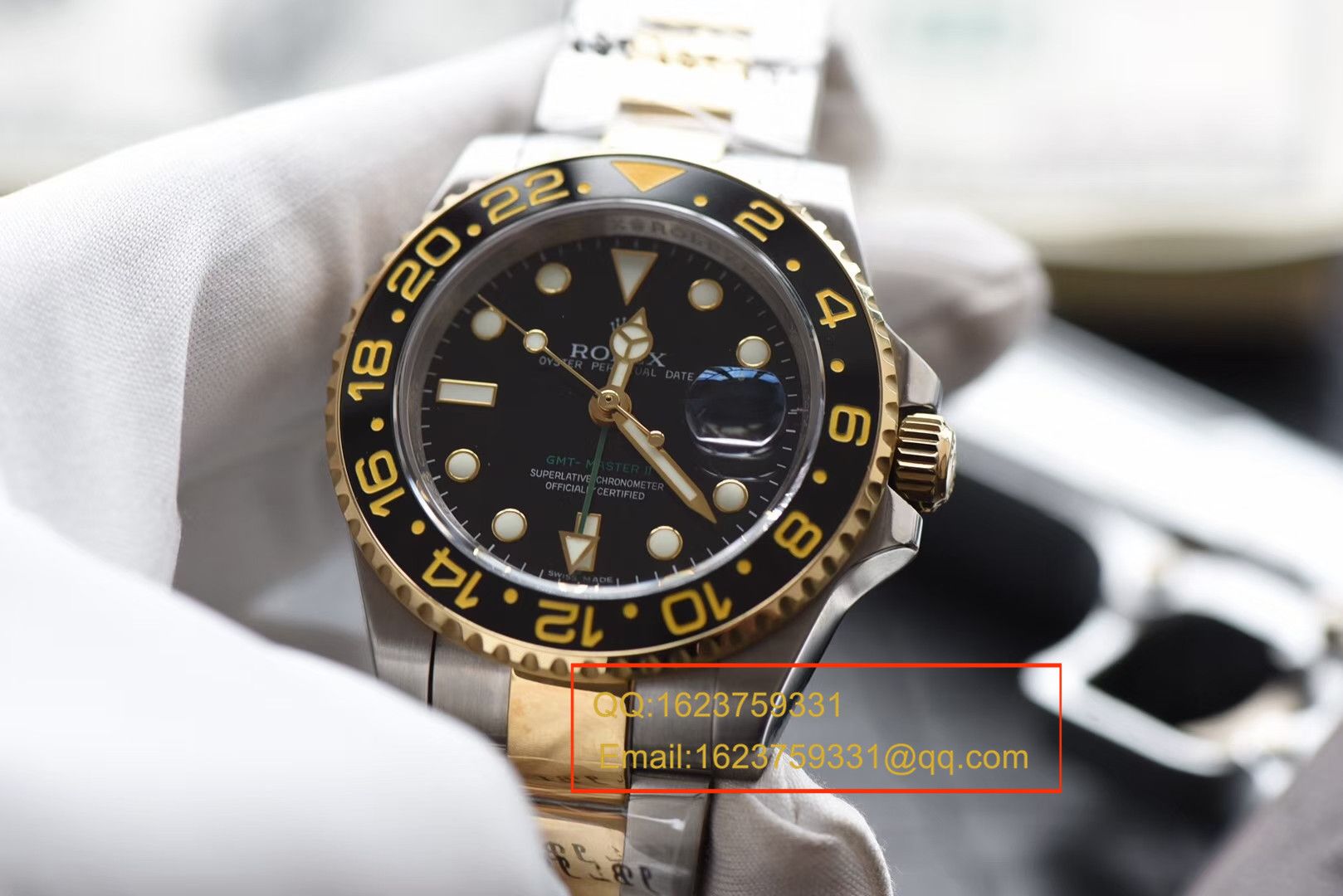   N厂V7版本高劳力士格林尼治型II系列116713-LN-78203腕表  可选择包金款   / RBF132