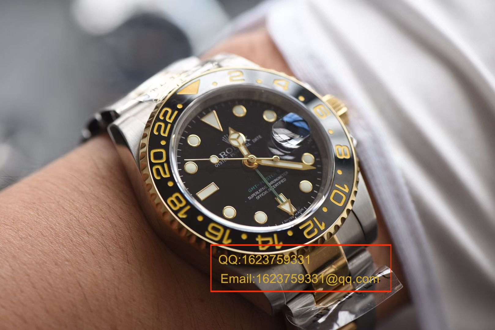   N厂V7版本高劳力士格林尼治型II系列116713-LN-78203腕表  可选择包金款   / RBF132