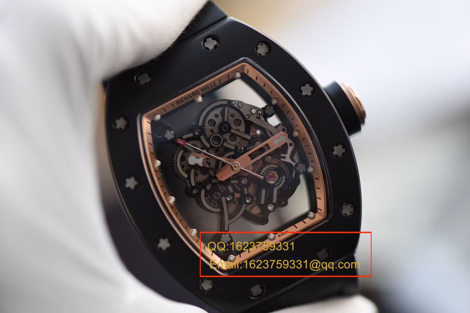   独家视频评测KV  理查德米尔RICHARD MILLE男士系列RM 055腕表 / RM 055B