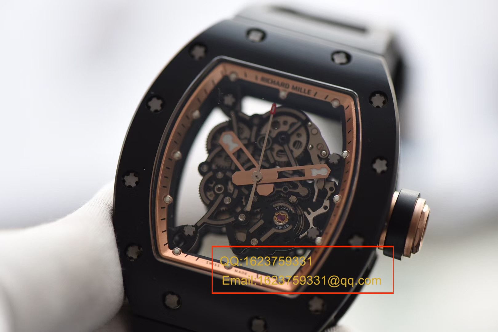   独家视频评测KV  理查德米尔RICHARD MILLE男士系列RM 055腕表 / RM 055B