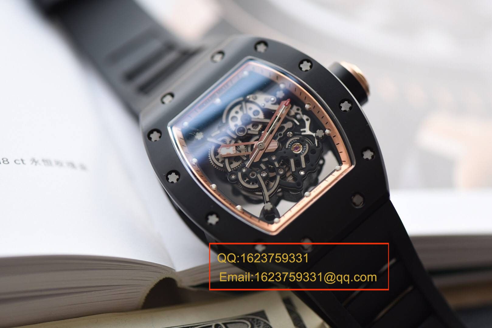   独家视频评测KV  理查德米尔RICHARD MILLE男士系列RM 055腕表 / RM 055B