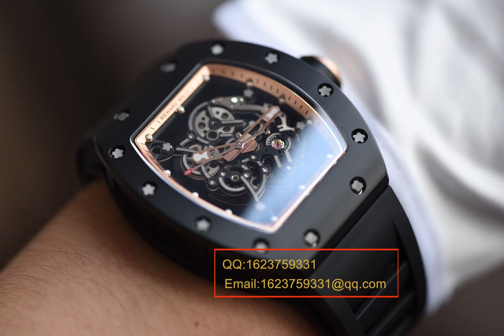   独家视频评测KV  理查德米尔RICHARD MILLE男士系列RM 055腕表 / RM 055B