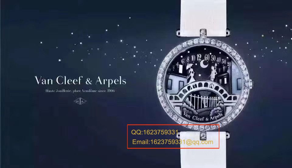 Van Cleef & Arpels梵克雅宝诗情人桥意复杂功能腕表系列VCARN9VI00腕表 / 梵克雅宝 VCA01