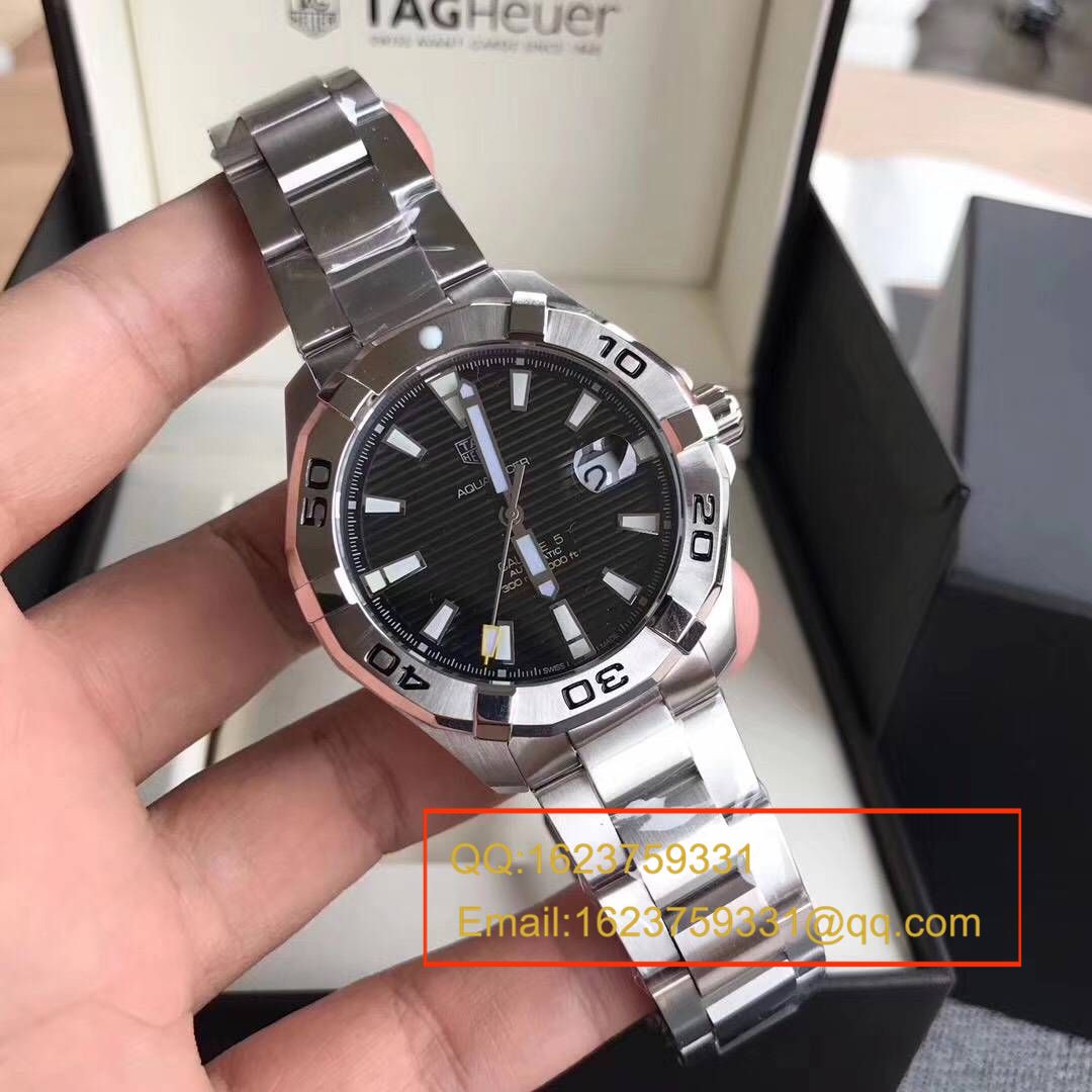   原单正品  泰格豪雅竞潜系列WAY2013.BA0927 、 WAY2010.BA0927《黑面》、WAY2012.BA0927《蓝面》腕表 / TG054