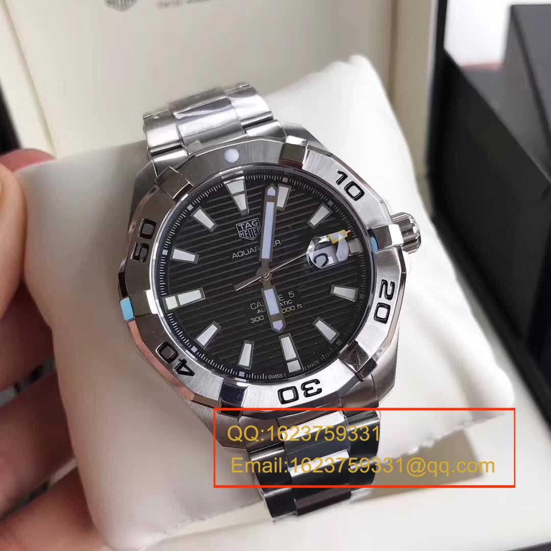   原单正品  泰格豪雅竞潜系列WAY2013.BA0927 、 WAY2010.BA0927《黑面》、WAY2012.BA0927《蓝面》腕表 / TG054