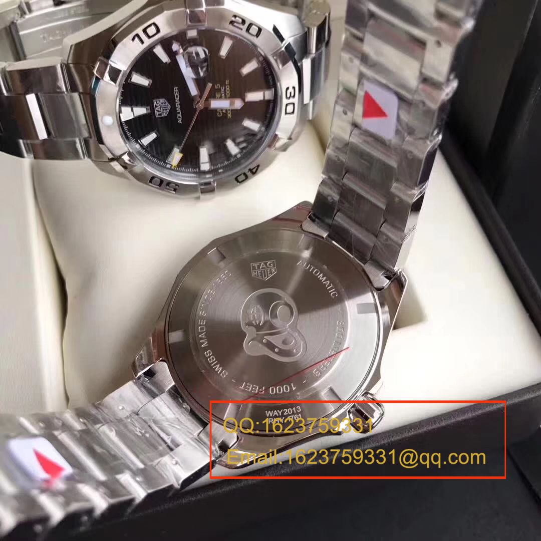   原单正品  泰格豪雅竞潜系列WAY2013.BA0927 、 WAY2010.BA0927《黑面》、WAY2012.BA0927《蓝面》腕表 / TG054