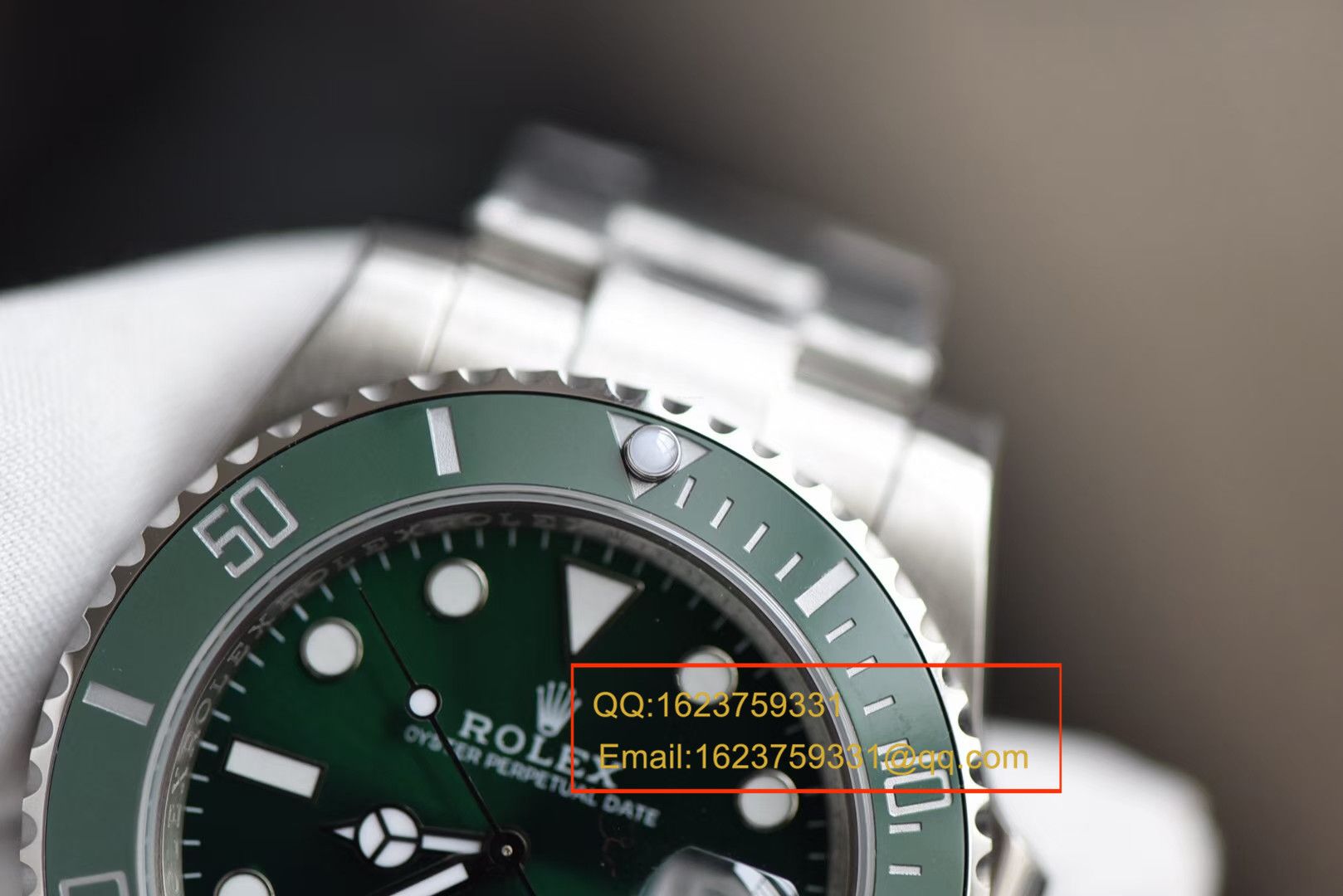   视频测评N厂最新V7版本绿水鬼  劳力士潜航者型系列116610LV-97200 绿盘腕表(绿水鬼) / R106