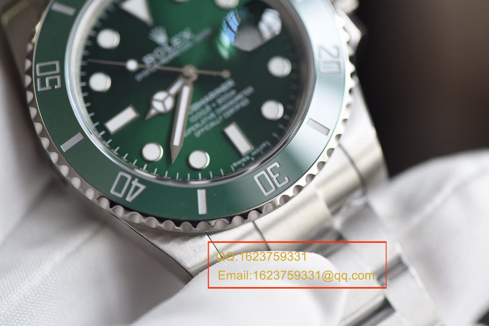   视频测评N厂最新V7版本绿水鬼  劳力士潜航者型系列116610LV-97200 绿盘腕表(绿水鬼) / R106