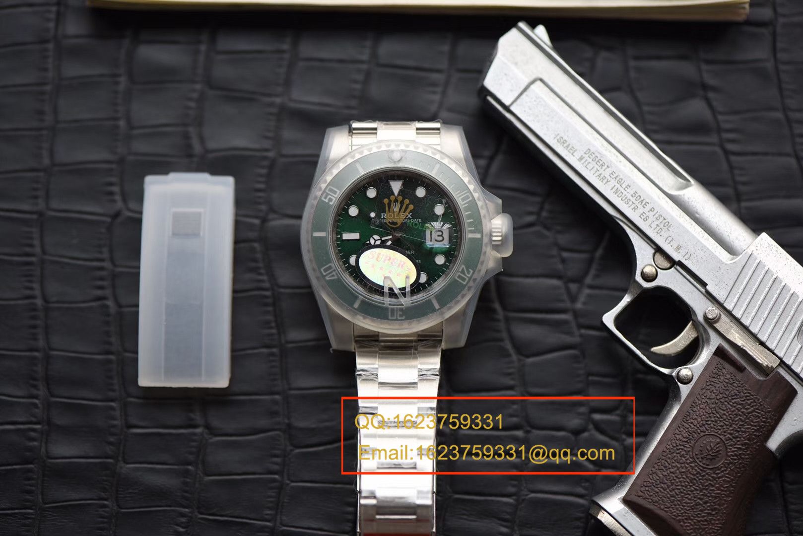   视频测评N厂最新V7版本绿水鬼  劳力士潜航者型系列116610LV-97200 绿盘腕表(绿水鬼) / R106