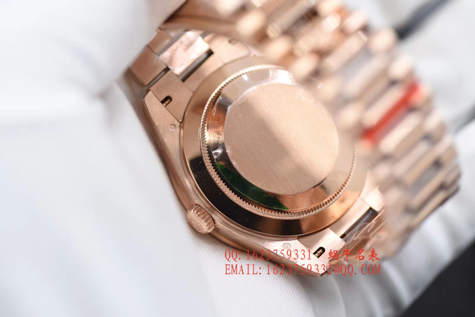   独家视频评测N厂劳力士day date星期日历型系列228235绿盘腕表 / RBE165
