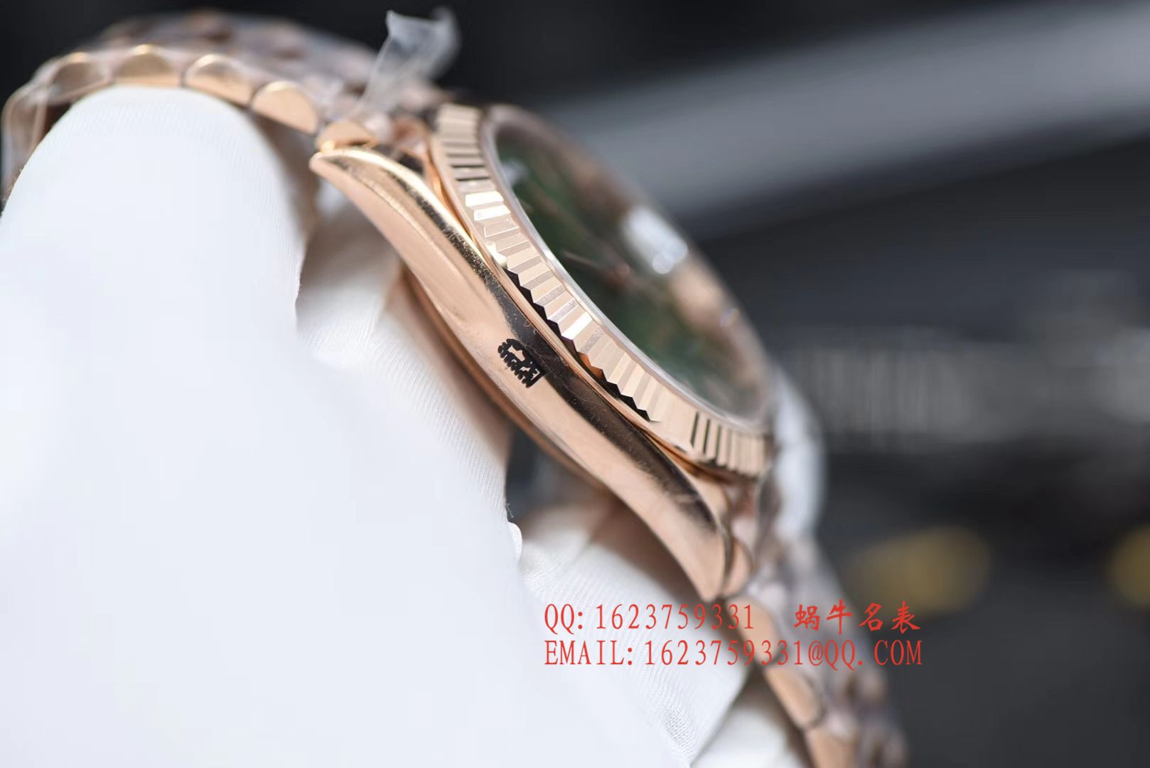   独家视频评测N厂劳力士day date星期日历型系列228235绿盘腕表 / RBE165