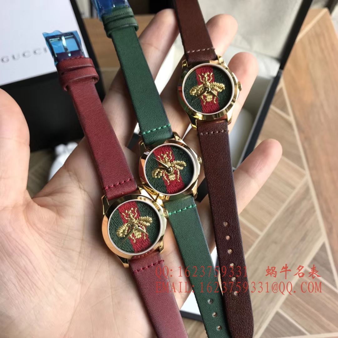   香港原单 支持专柜验货  original Gucci,（古 驰）男女多款腕表 / GUCCI 08