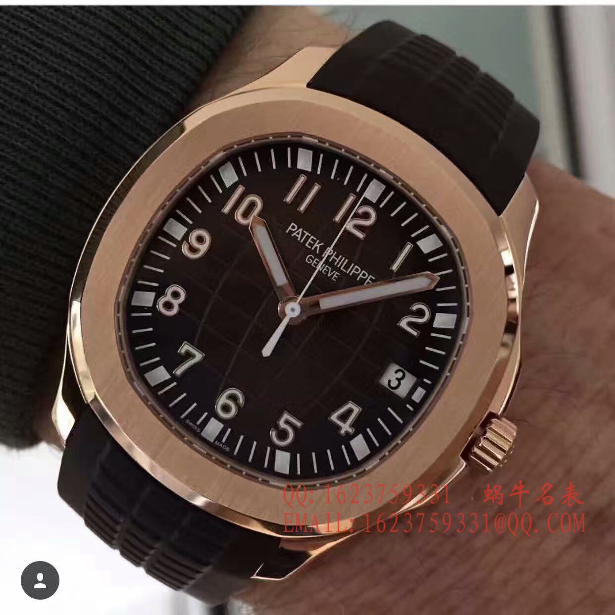   BP  百达翡丽AQUANAUT系列5167A-001腕表《百达翡丽手雷》 / BD160