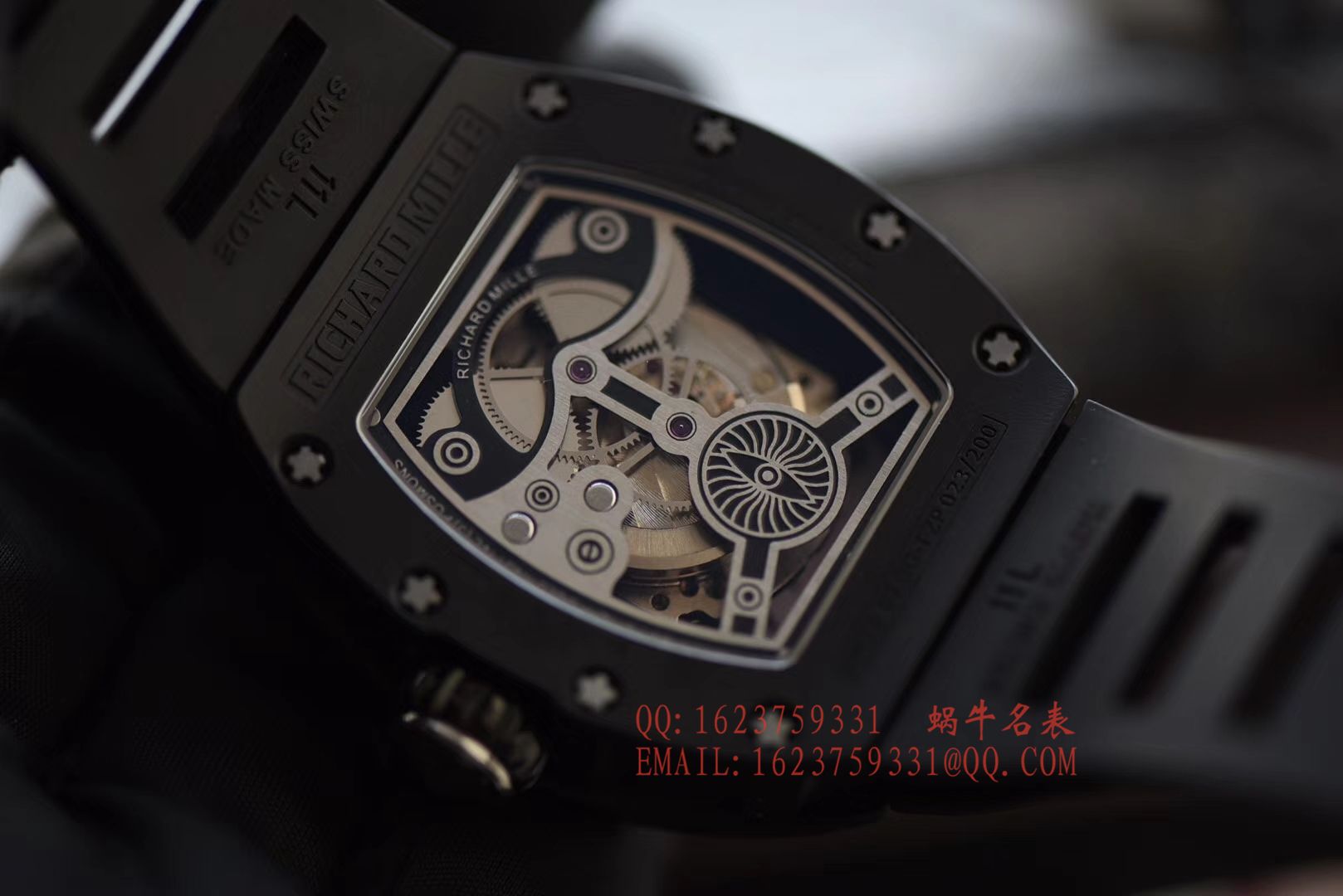   独家视频评测KV  理查德.米勒RICHARD MILLE男士系列RM023-02立体鹰雕图案腕表 / RM 023-2