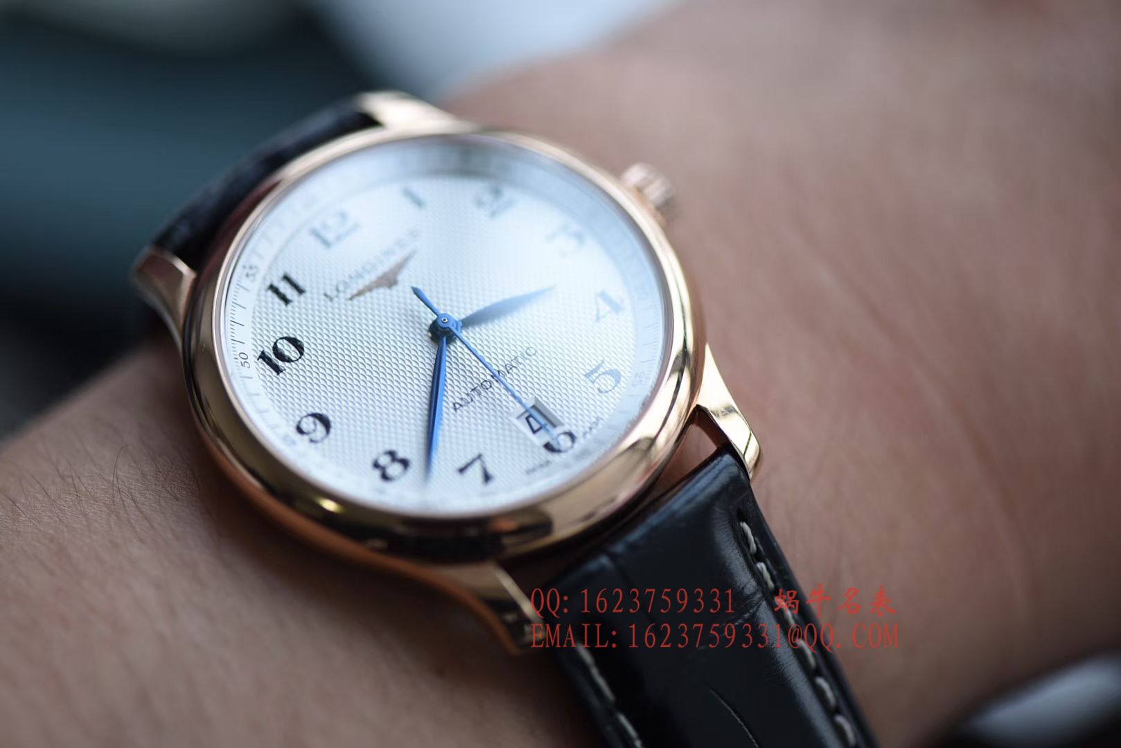   独家视频评测KZ  浪琴名匠系列L2.628.6.78.3玫瑰金腕表 / L095