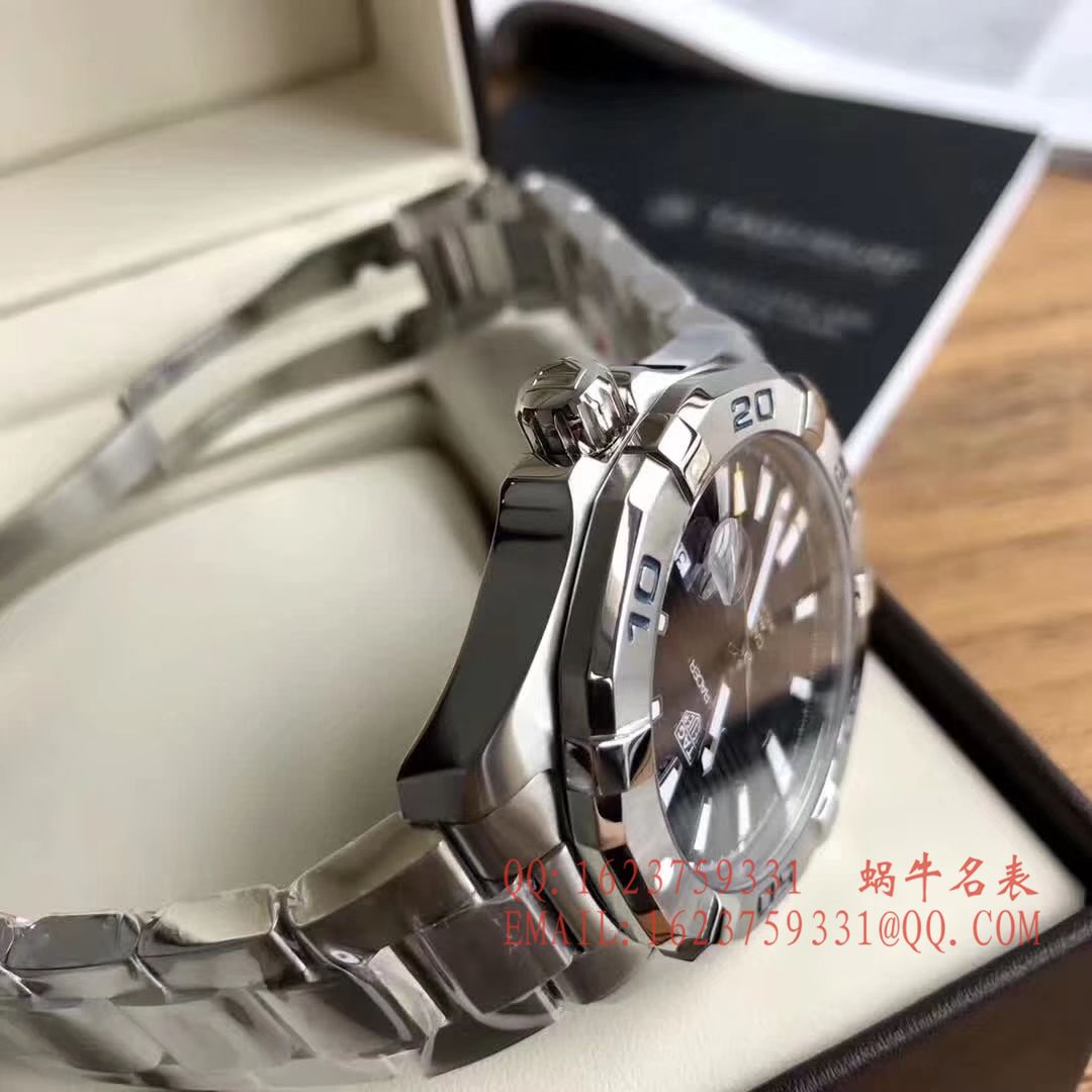   原单正品  泰格豪雅竞潜系列WAY2013.BA0927 、 WAY2010.BA0927《黑面》、WAY2012.BA0927《蓝面》腕表 / TG054