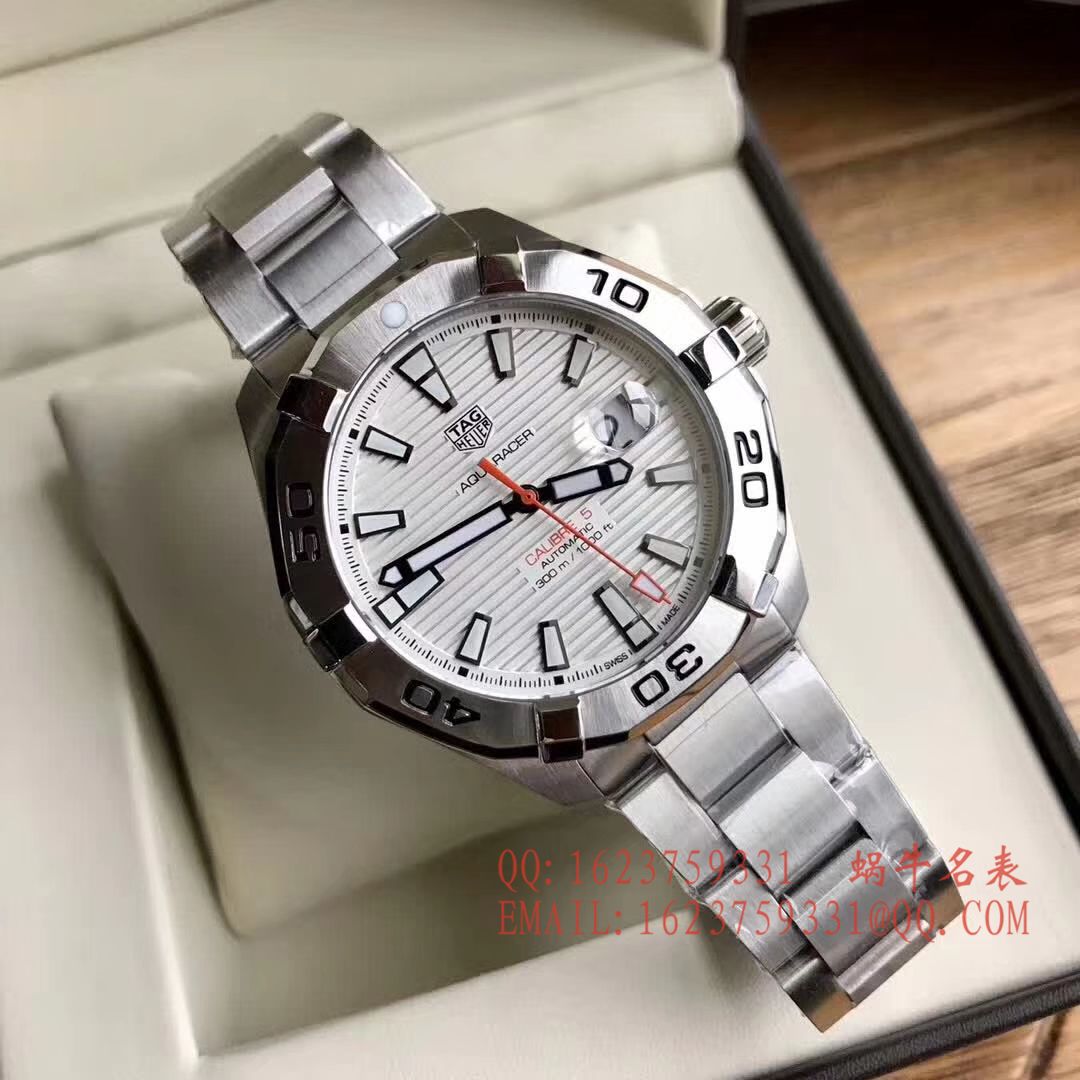   原单正品  泰格豪雅竞潜系列WAY2013.BA0927 、 WAY2010.BA0927《黑面》、WAY2012.BA0927《蓝面》腕表 / TG054