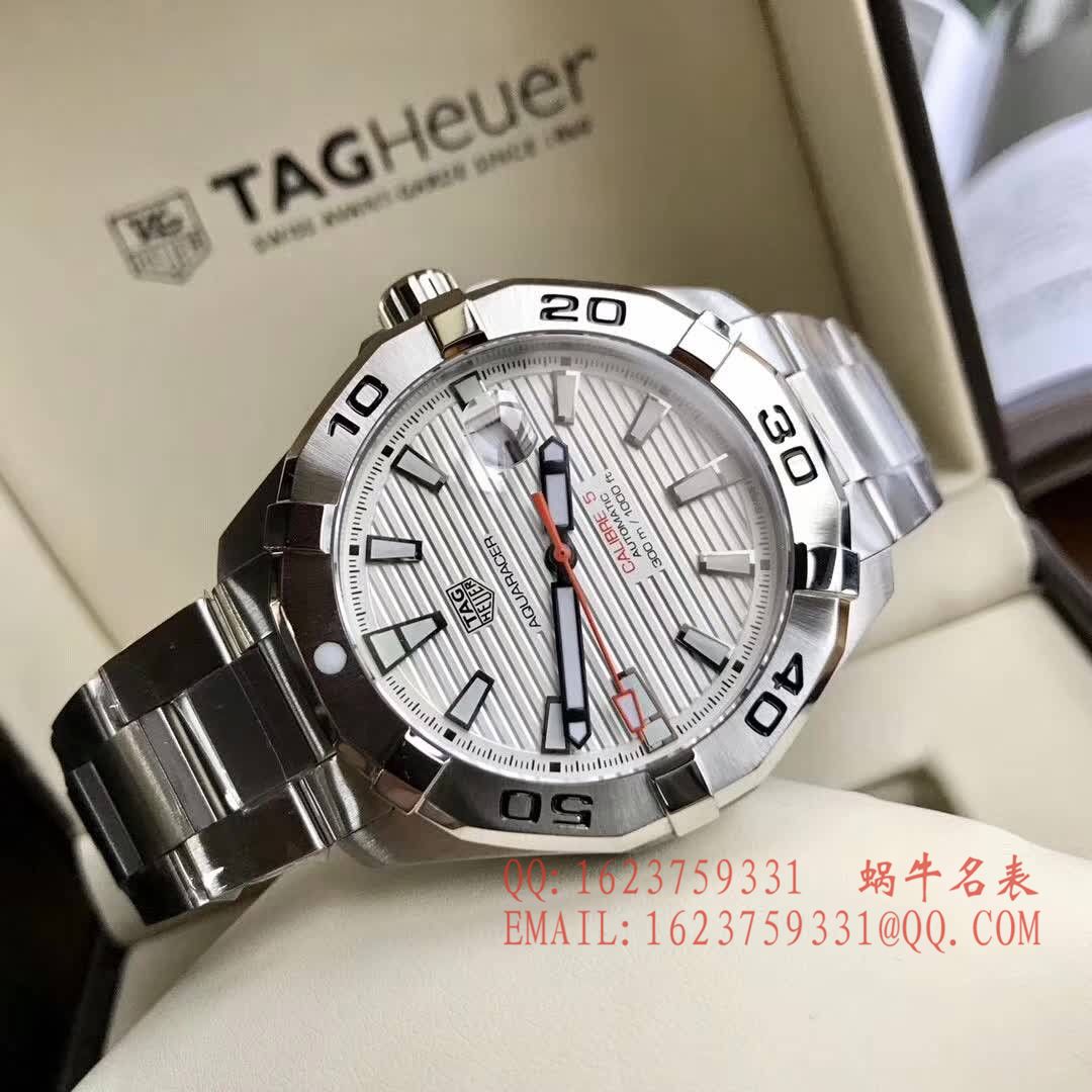   原单正品  泰格豪雅竞潜系列WAY2013.BA0927 、 WAY2010.BA0927《黑面》、WAY2012.BA0927《蓝面》腕表 / TG054