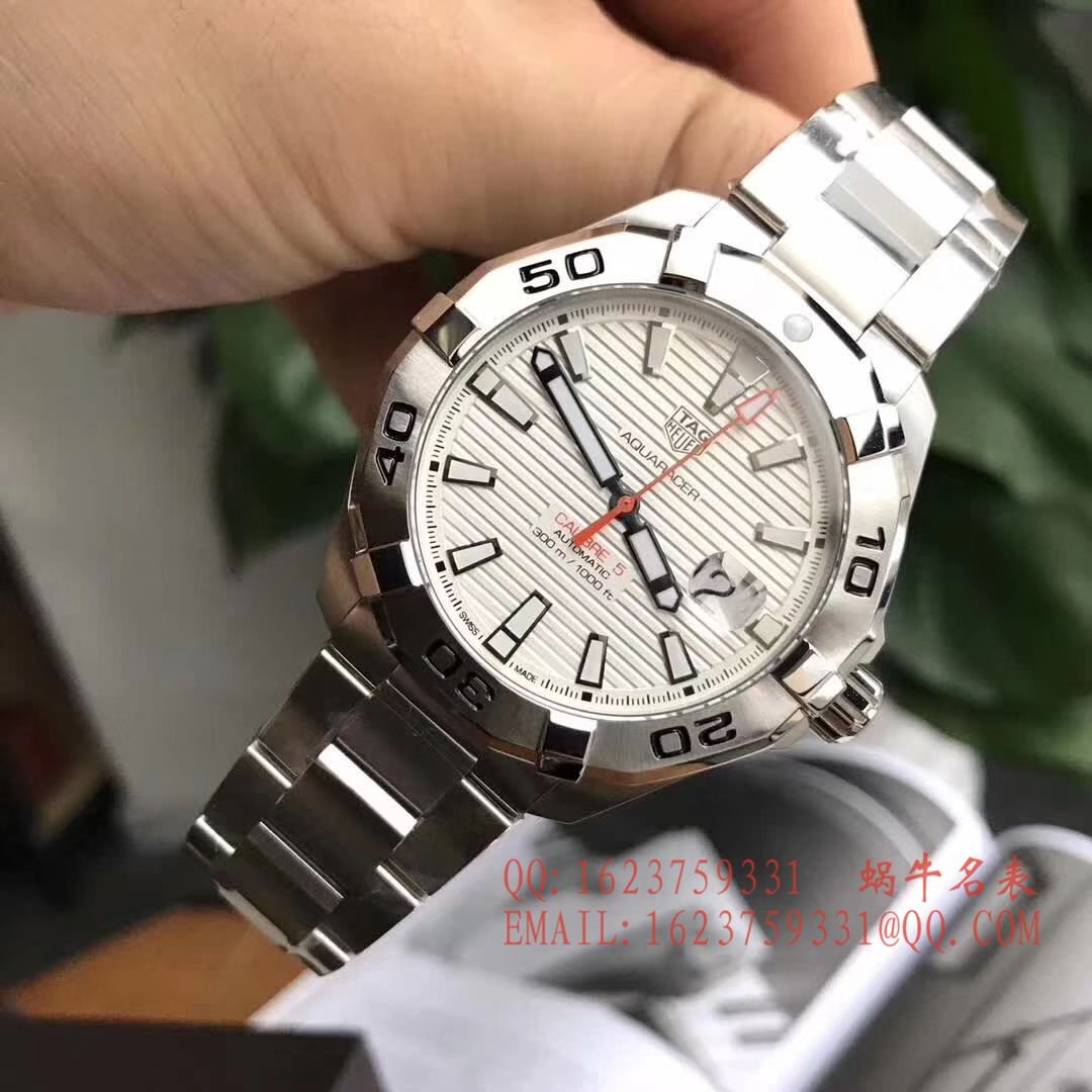   原单正品  泰格豪雅竞潜系列WAY2013.BA0927 、 WAY2010.BA0927《黑面》、WAY2012.BA0927《蓝面》腕表 / TG054