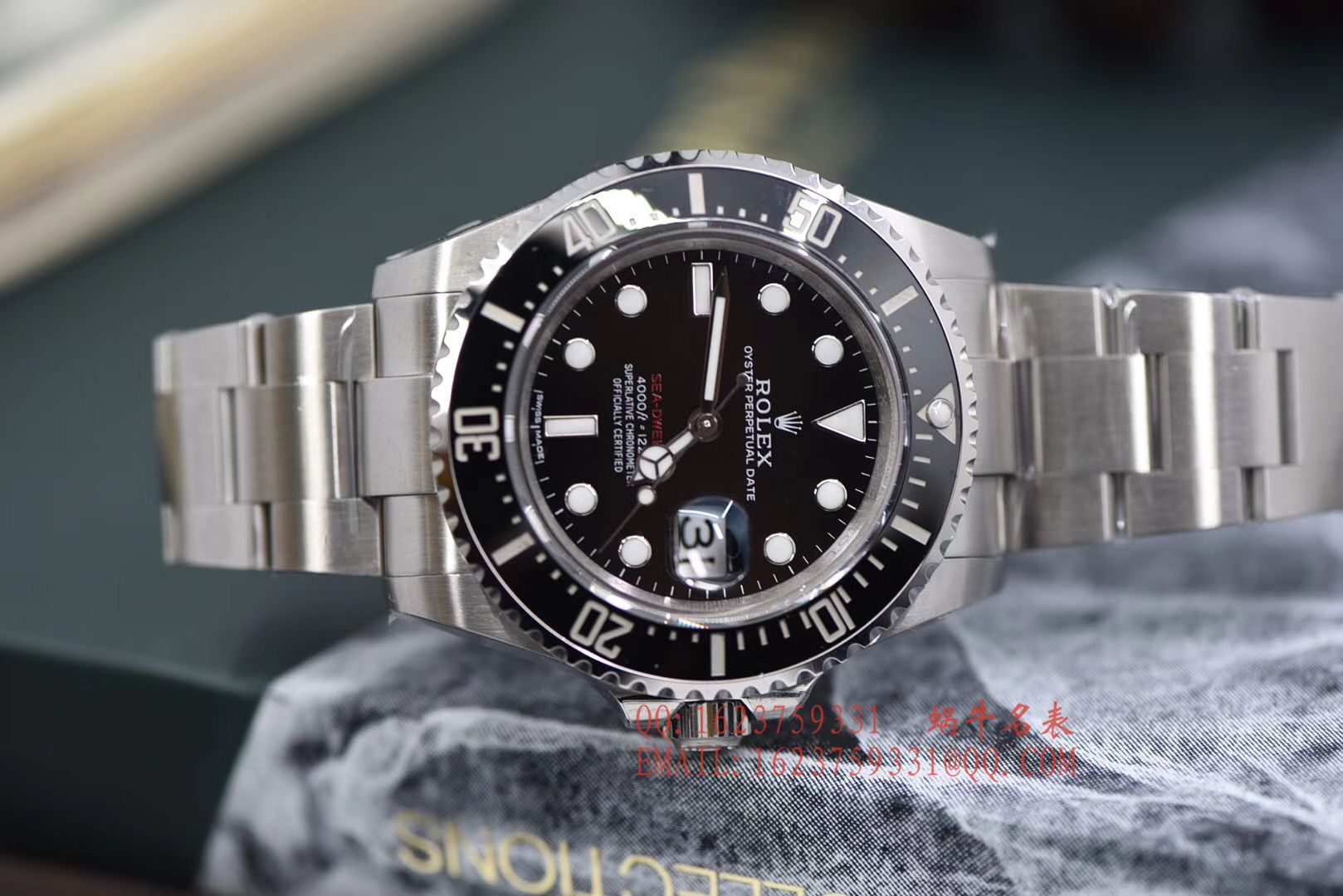   独家视频评测VR  劳力士ROLEX海使型系列Rolex Sea-Dweller 50周年  单红  126600腕表 / RBF193