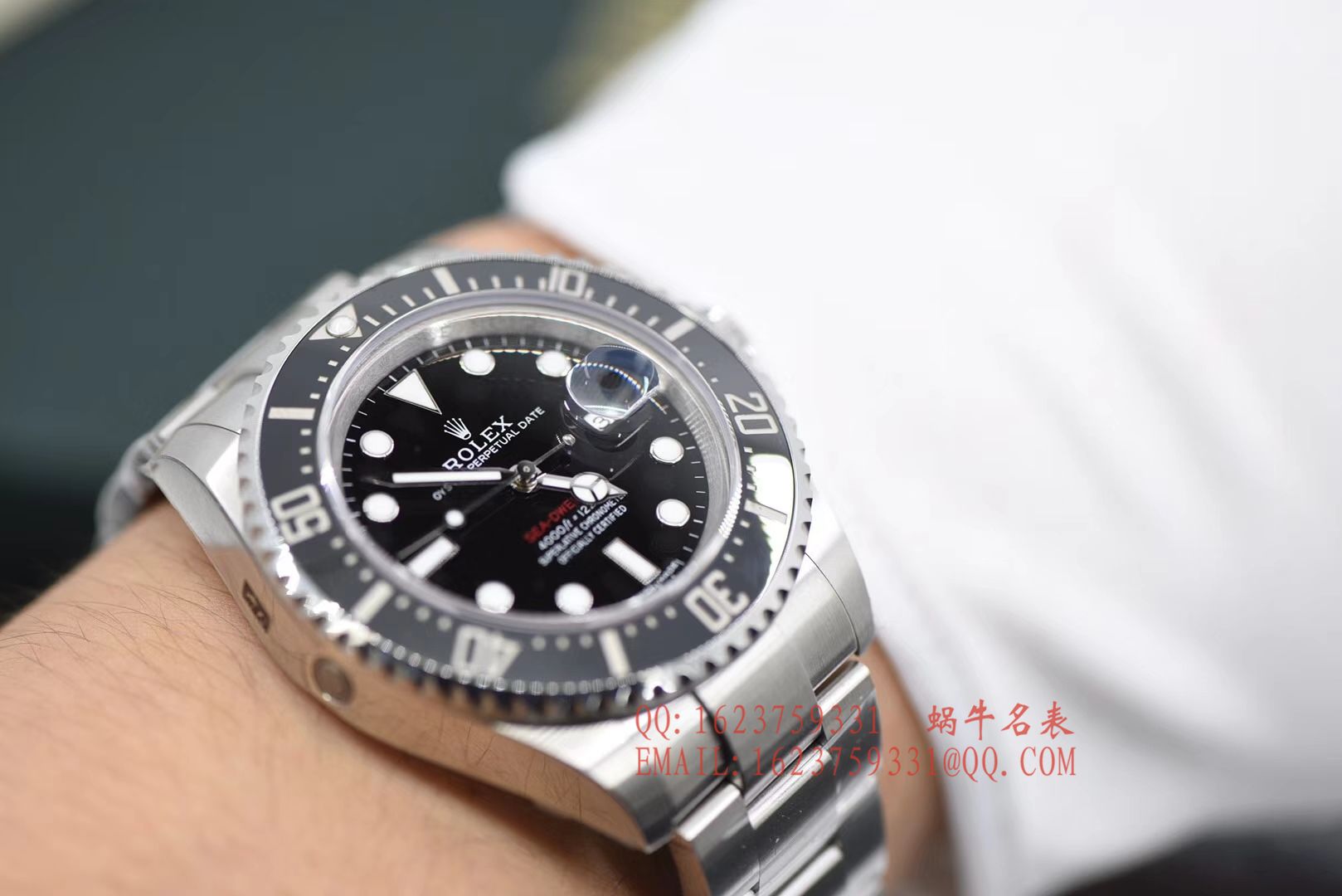   独家视频评测VR  劳力士ROLEX海使型系列Rolex Sea-Dweller 50周年  单红  126600腕表 / RBF193