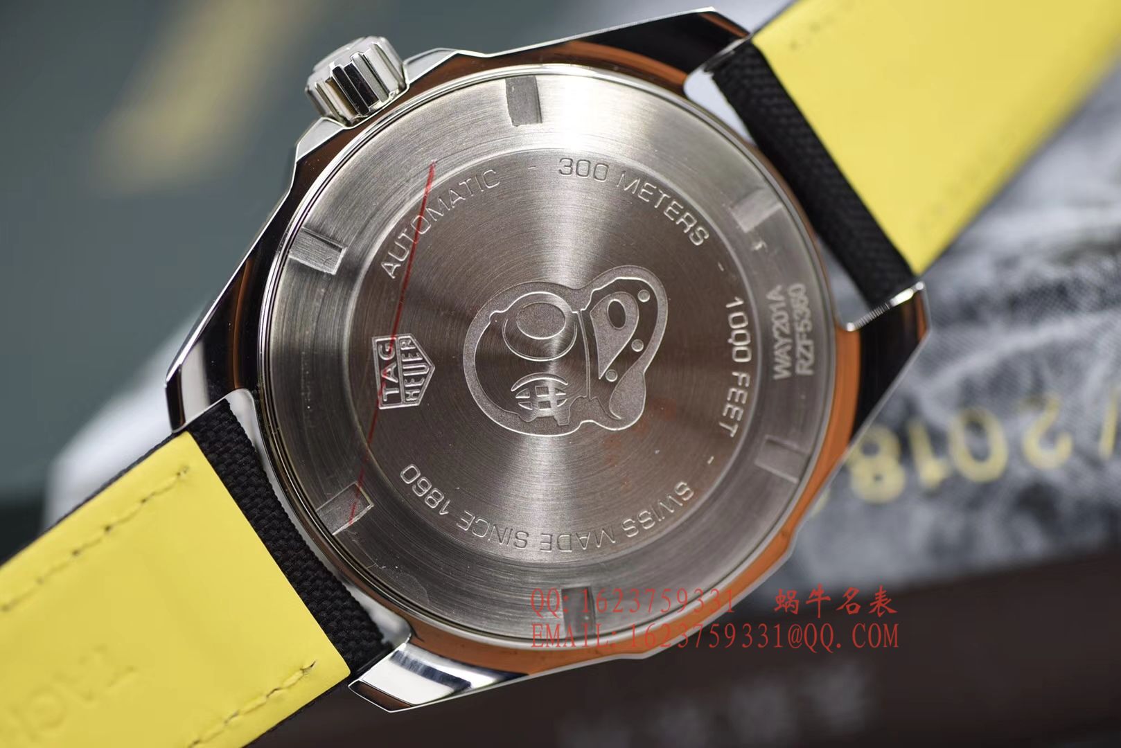   原单正品、专柜验货  李易峰同款泰格豪雅竞潜300M腕表系列系列WAY201A.FT6069腕表 / TG057