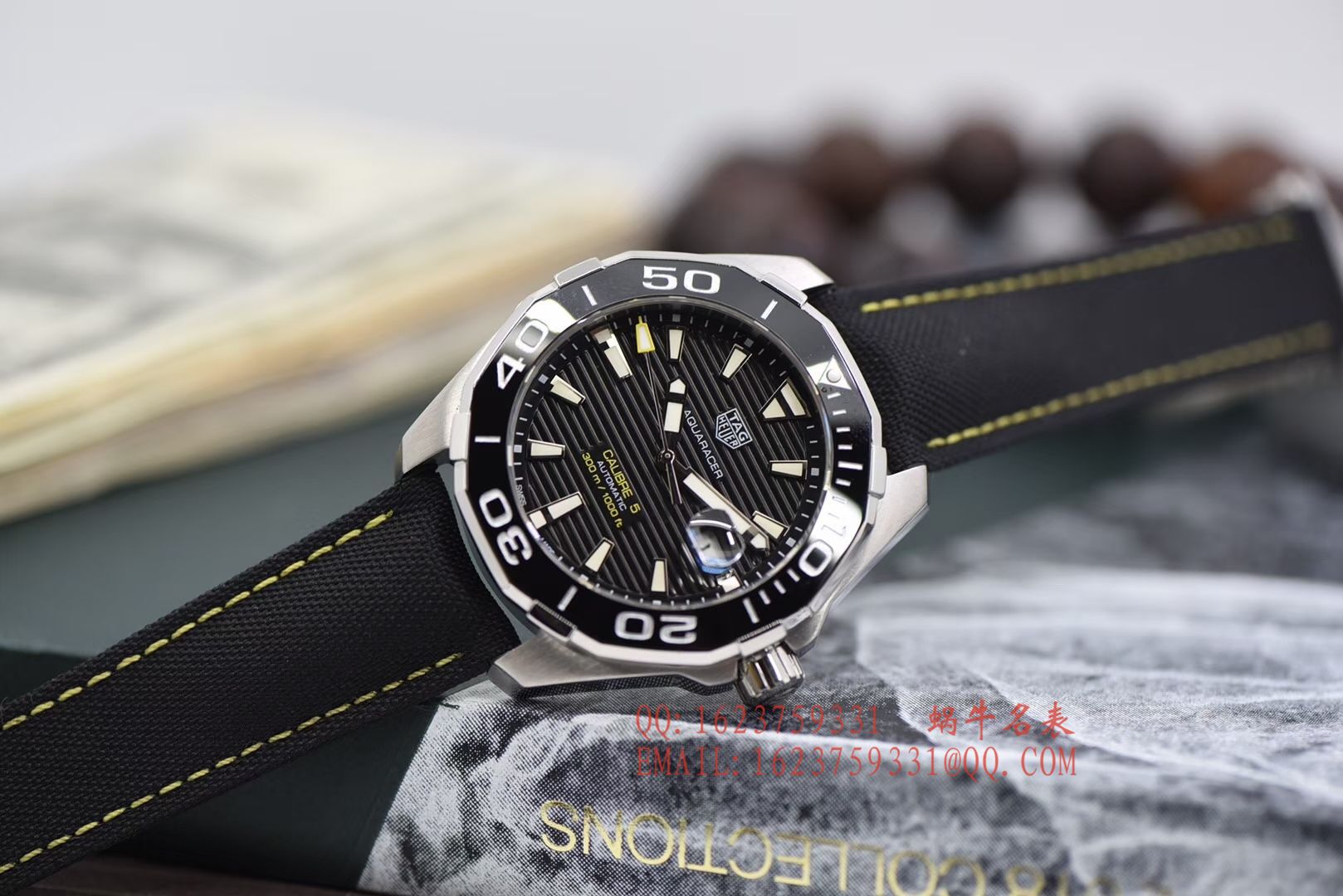   原单正品、专柜验货  李易峰同款泰格豪雅竞潜300M腕表系列系列WAY201A.FT6069腕表 / TG057