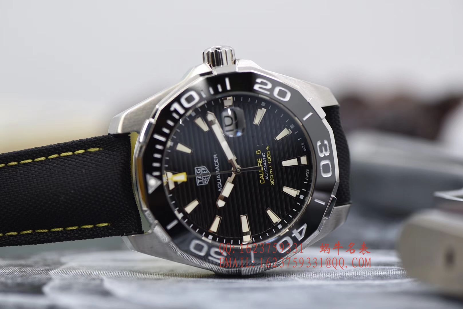   原单正品、专柜验货  李易峰同款泰格豪雅竞潜300M腕表系列系列WAY201A.FT6069腕表 / TG057