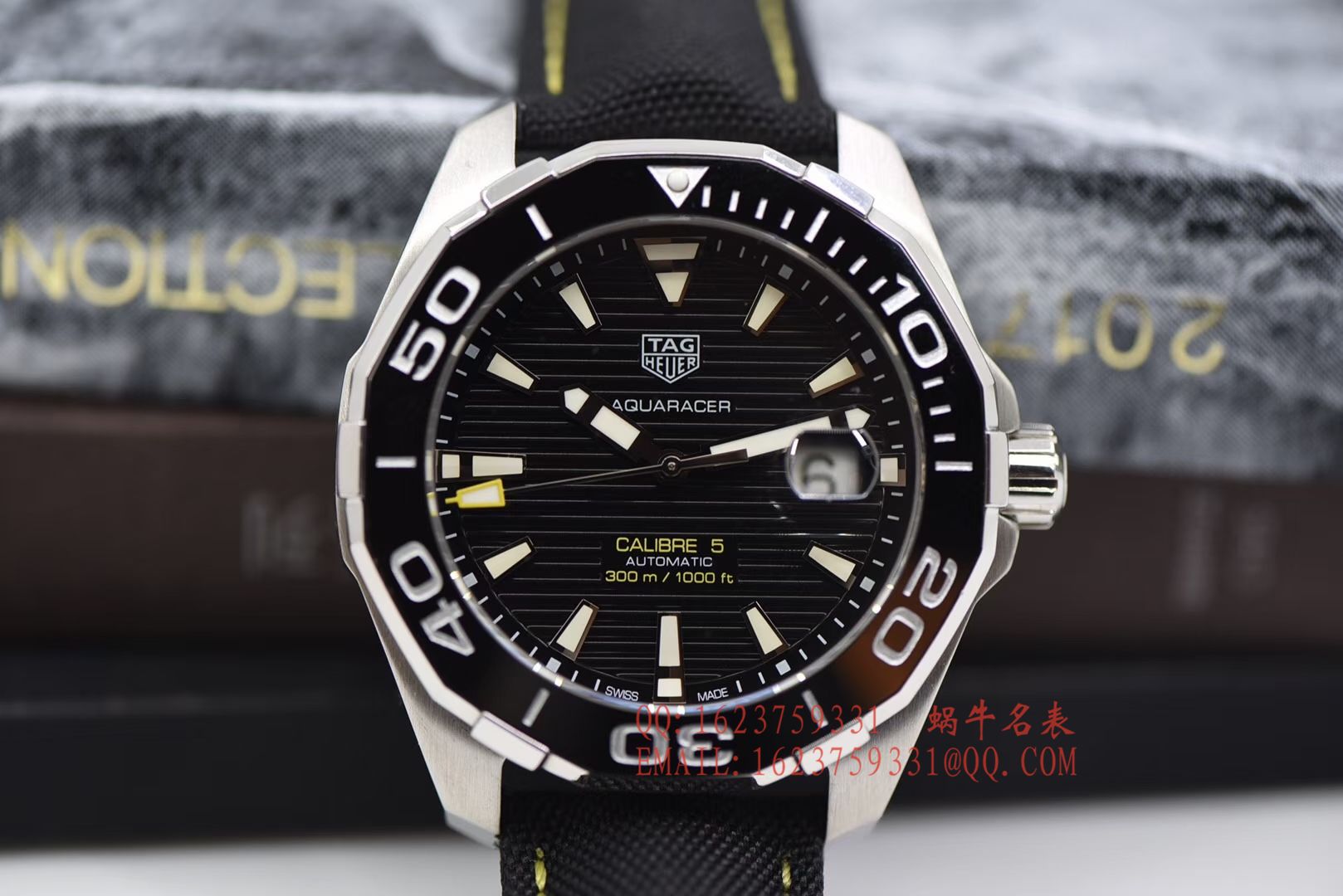   原单正品、专柜验货  李易峰同款泰格豪雅竞潜300M腕表系列系列WAY201A.FT6069腕表 / TG057