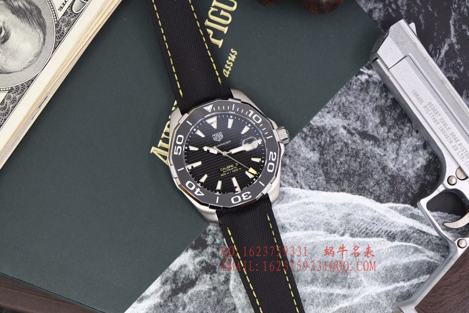   原单正品、专柜验货  李易峰同款泰格豪雅竞潜300M腕表系列系列WAY201A.FT6069腕表 / TG057
