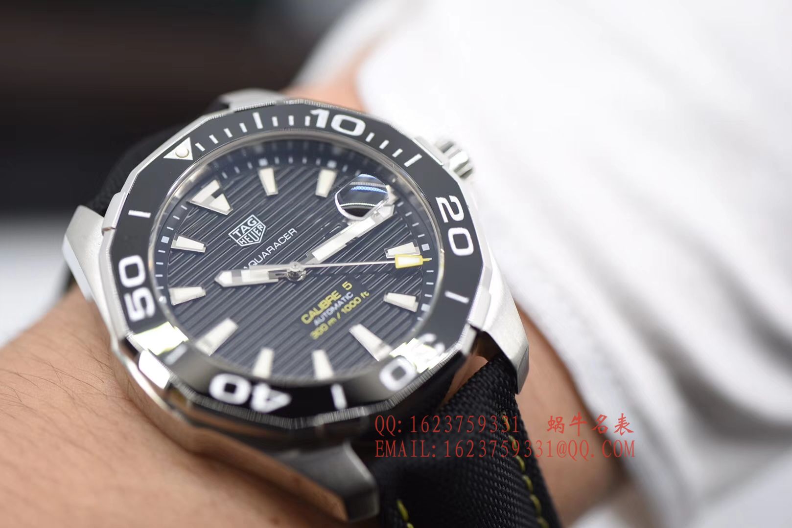   原单正品、专柜验货  李易峰同款泰格豪雅竞潜300M腕表系列系列WAY201A.FT6069腕表 / TG057
