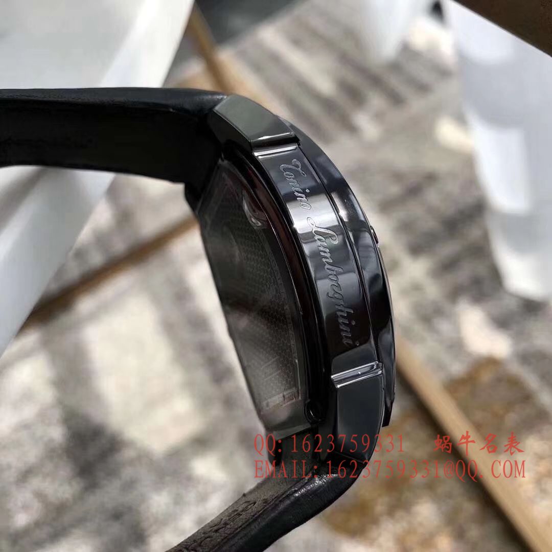   正品原单  兰博基尼 六针计时石英男表 / LB001