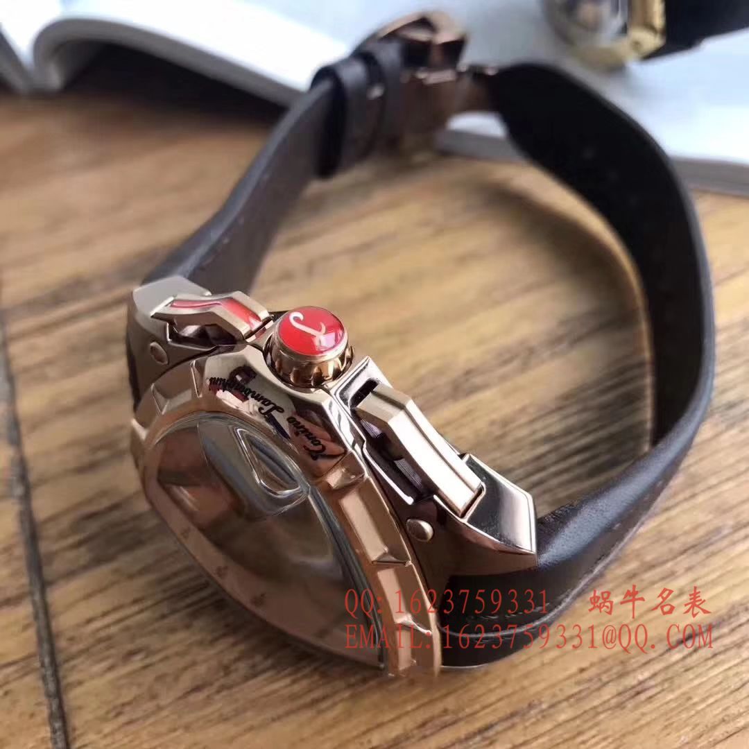   正品原单  兰博基尼 六针计时石英男表 / LB001