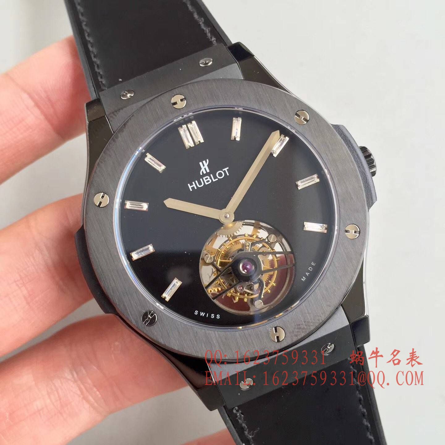   TF  宇舶经典融合系列 505.CS.1270.VR陀飞轮腕表 / YB052