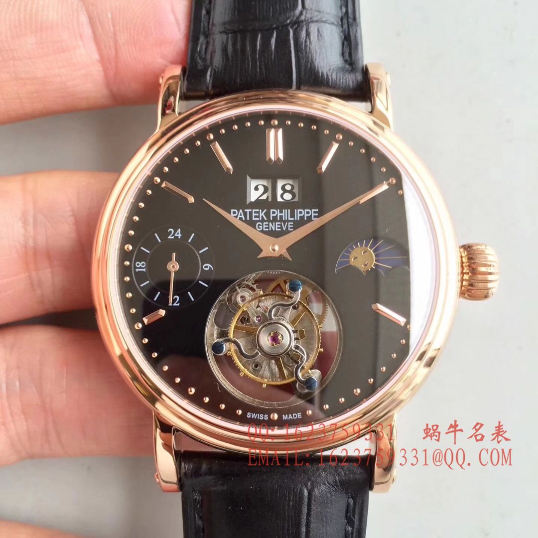   BM  百达翡丽大日历月相陀飞轮腕表 / BD144