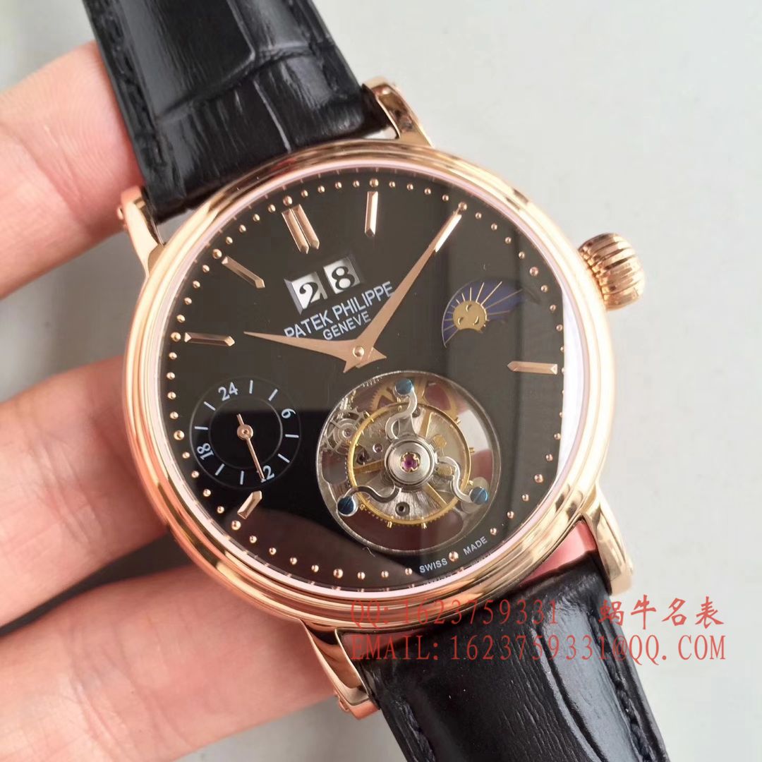   BM  百达翡丽大日历月相陀飞轮腕表 / BD144