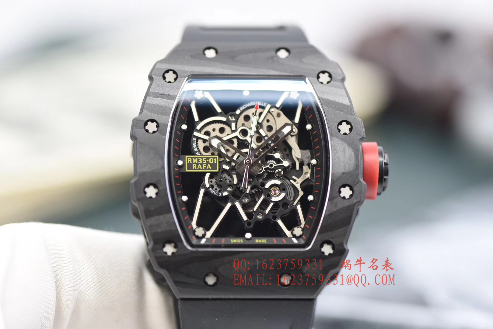   独家视频评测KV  理查德米勒男士系列RM 35-01 RAFAEL NADAL腕表 / 理查德米勒RM035-01